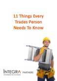 11 Things Each Trades Person Needs To Know